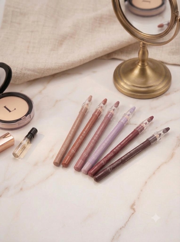 Flormar Jumbo 6-Piece Waterproof Matte Lip Liner Pencil Set