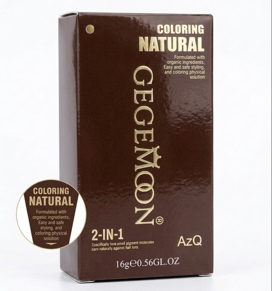 Gegemoon Coloring Natural 2-in-1 Hair Color & Style Solution