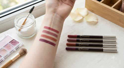 ⁠Flormar Perfect Lip Liner Pencil - Pack of 12 (Waterproof & Long Lasting)⁠