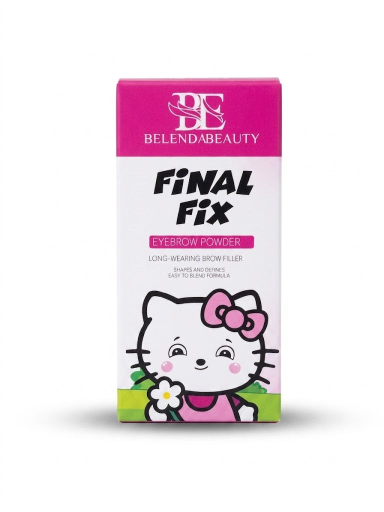 Belenda Beauty Final Fix Eyebrow Powder – Long-Wearing Brow Filler